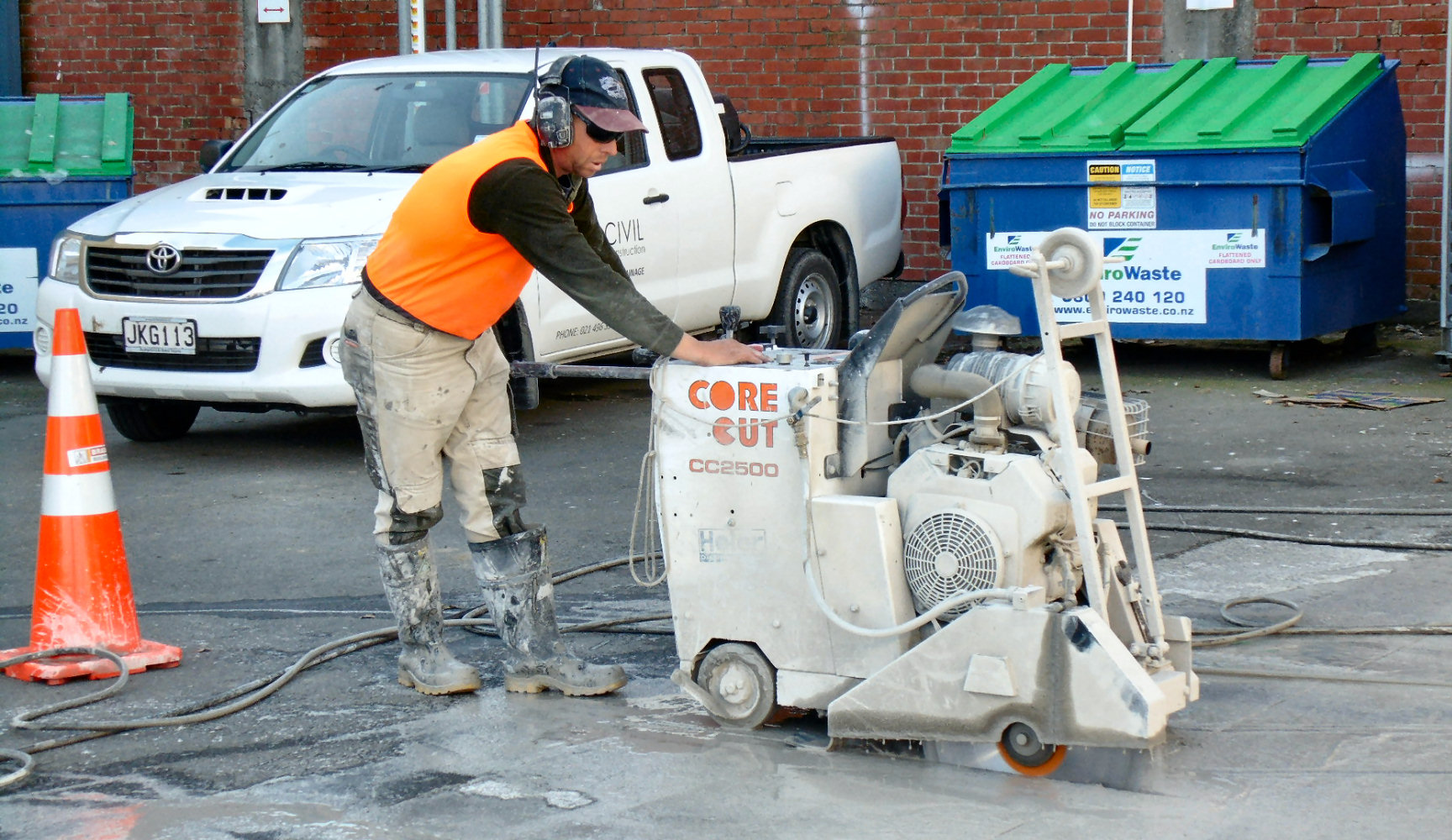 Cutting Concrete in Canterbury